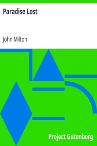 Paradise Lost by John Milton